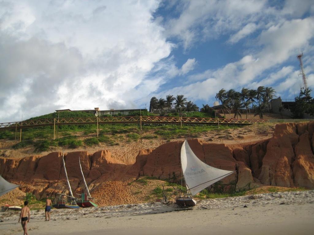 Pousada Azul Marinho Canoa Quebrada Buitenkant foto